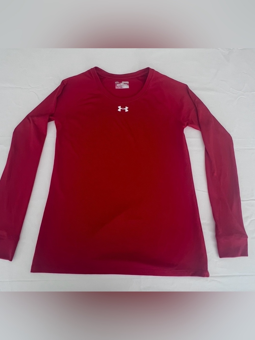 Under Armour Crimson Long Sleeve Performance Tee